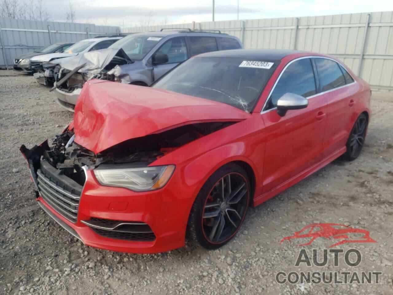 AUDI S3 2016 - WAUF1GFF2G1020683