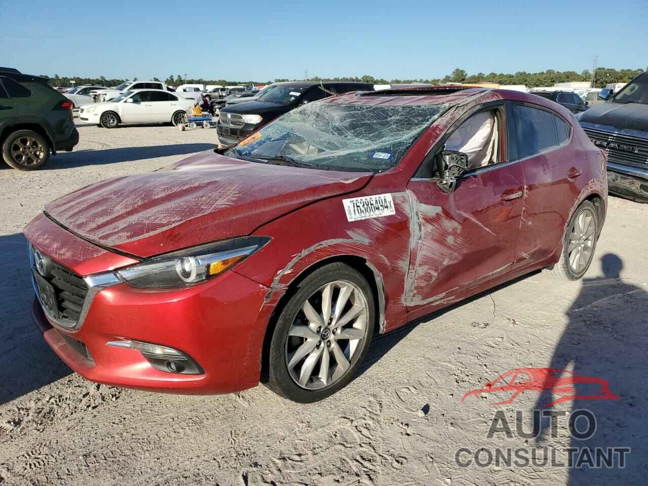 MAZDA 3 2017 - 3MZBN1M38HM128352
