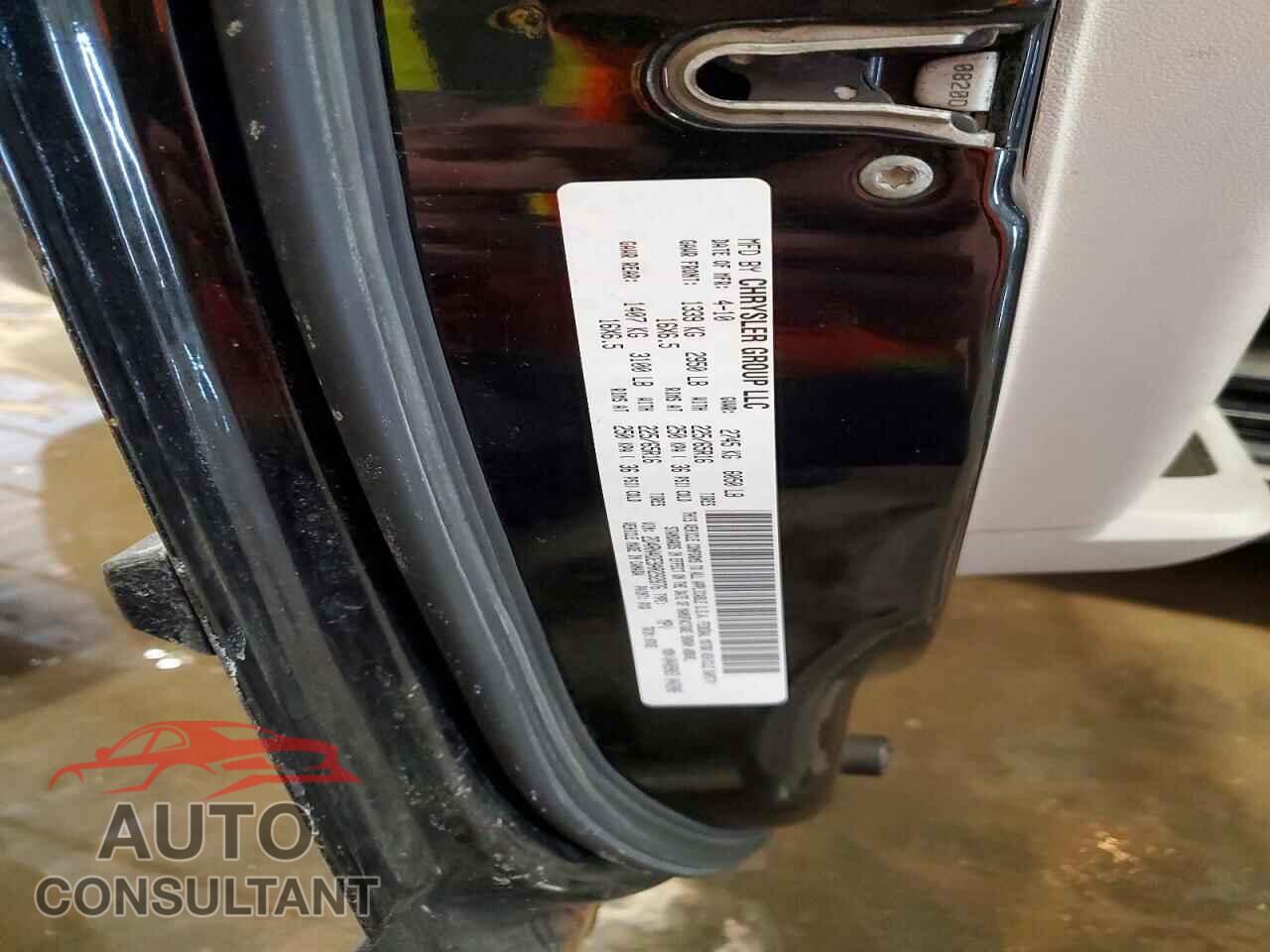 DODGE CARAVAN 2010 - 2D4RN4DE9AR292876