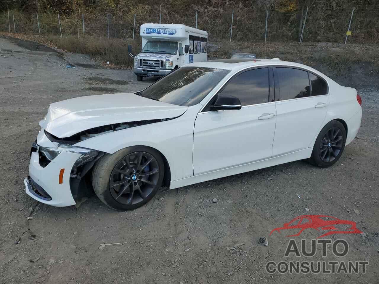 BMW 3 SERIES 2017 - WBA8B3G54HNU35065