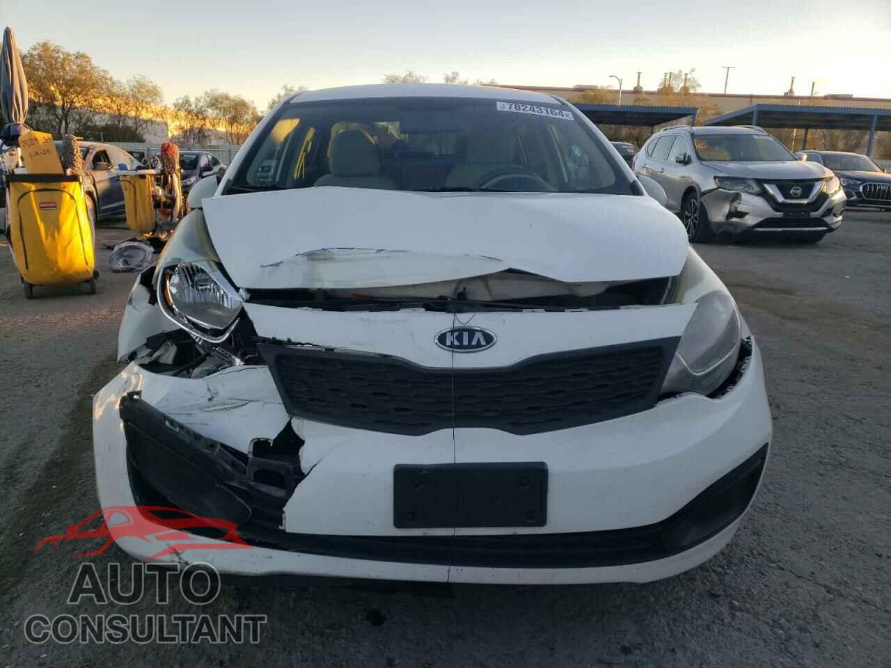 KIA RIO 2012 - KNADM4A36C6041916