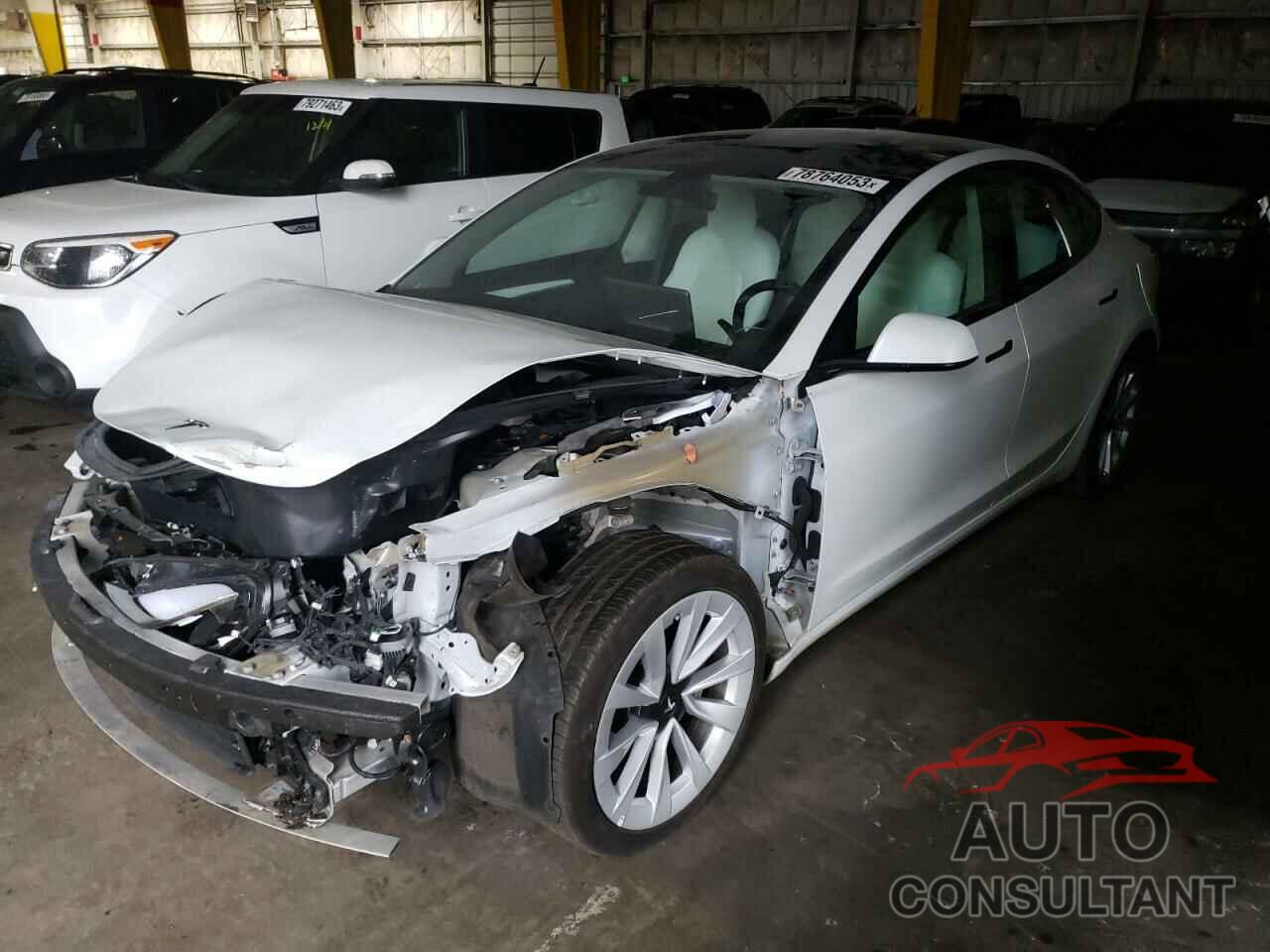 TESLA MODEL 3 2022 - 5YJ3E1EB0NF110358