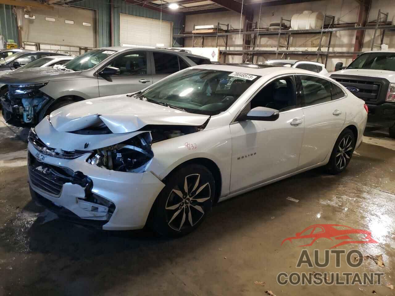 CHEVROLET MALIBU 2017 - 1G1ZE5ST3HF238262