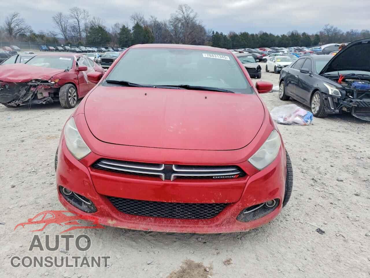 DODGE DART 2013 - 1C3CDFCA7DD294525