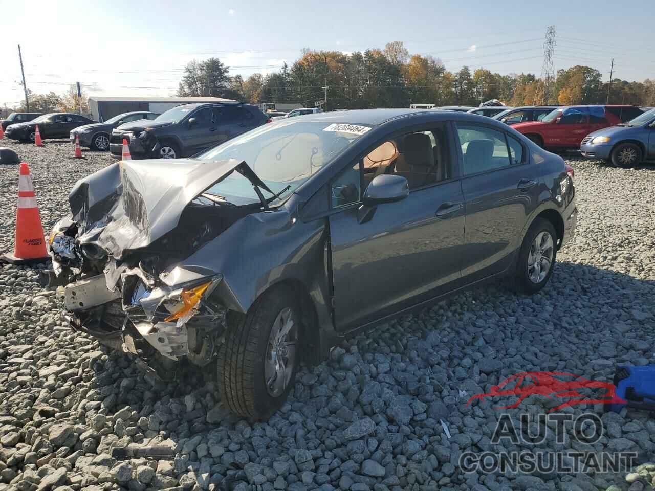 HONDA CIVIC 2013 - 2HGFB2F51DH576198