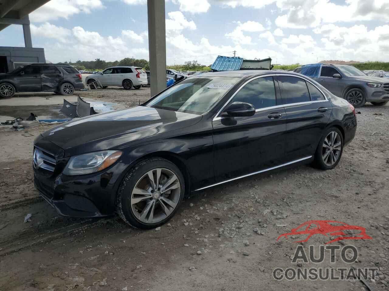 MERCEDES-BENZ C-CLASS 2017 - 55SWF4JB8HU186821