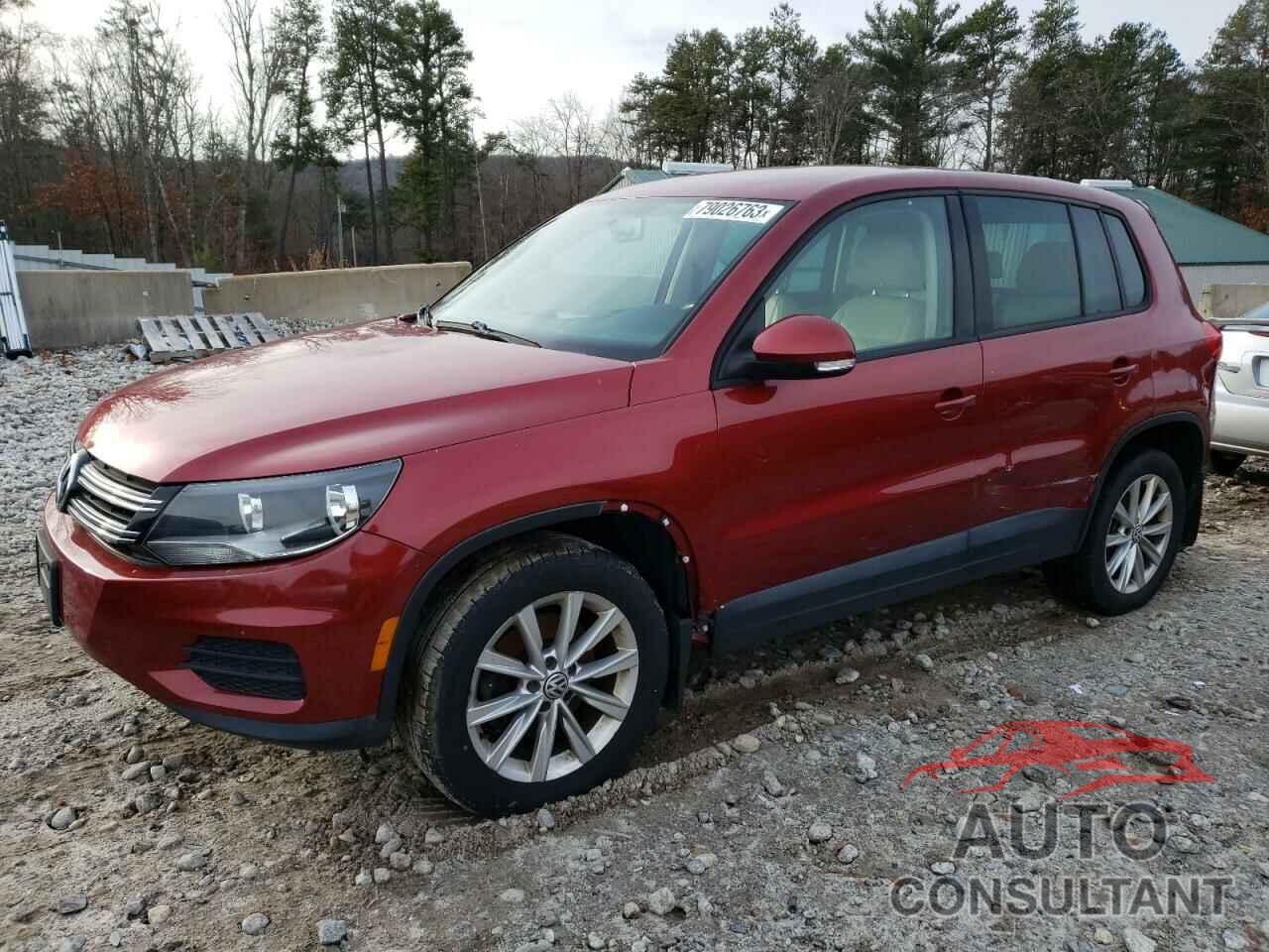 VOLKSWAGEN TIGUAN 2014 - WVGBV3AX6EW005582