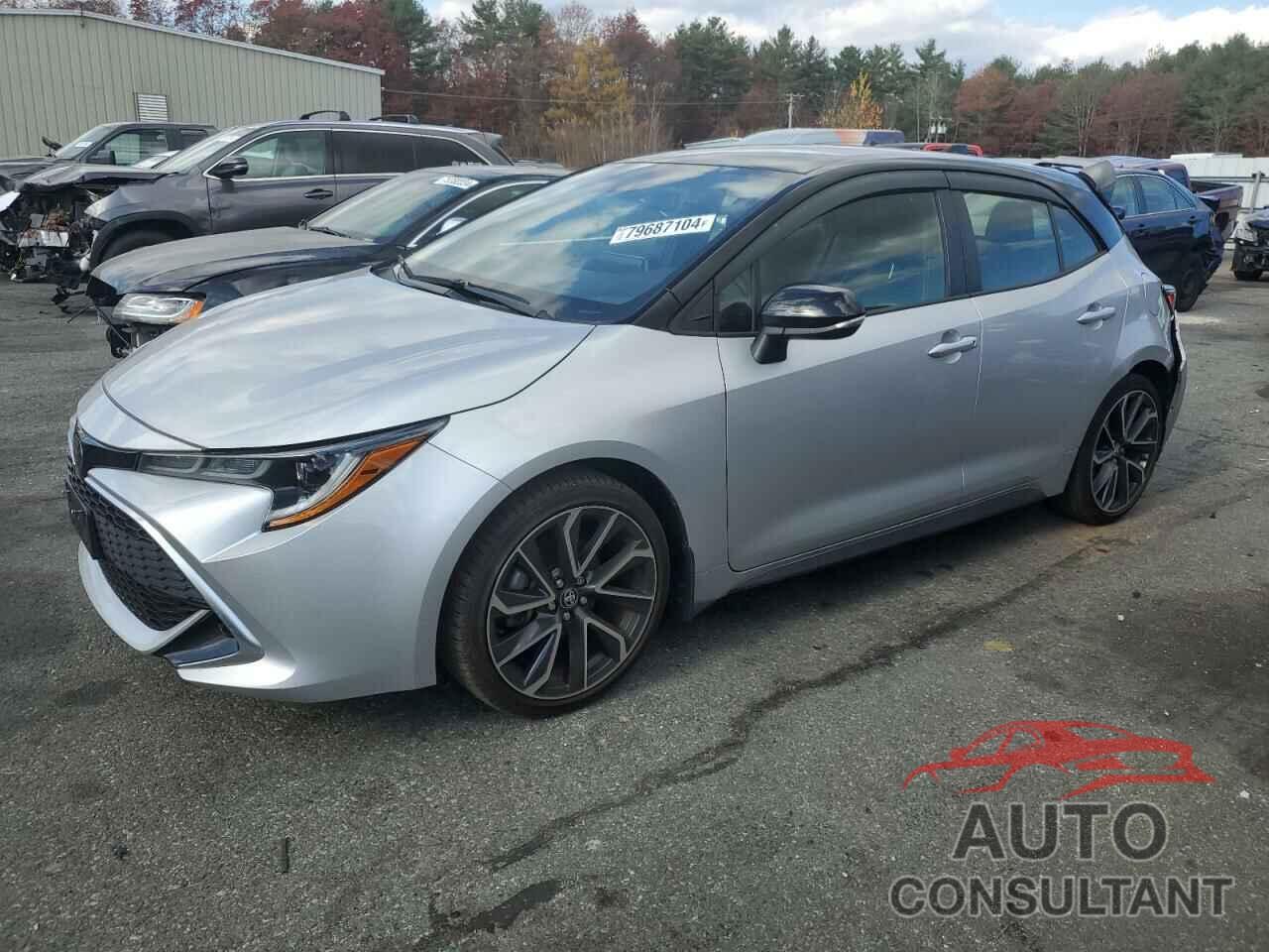 TOYOTA COROLLA 2022 - JTNA4MBE1N3172483
