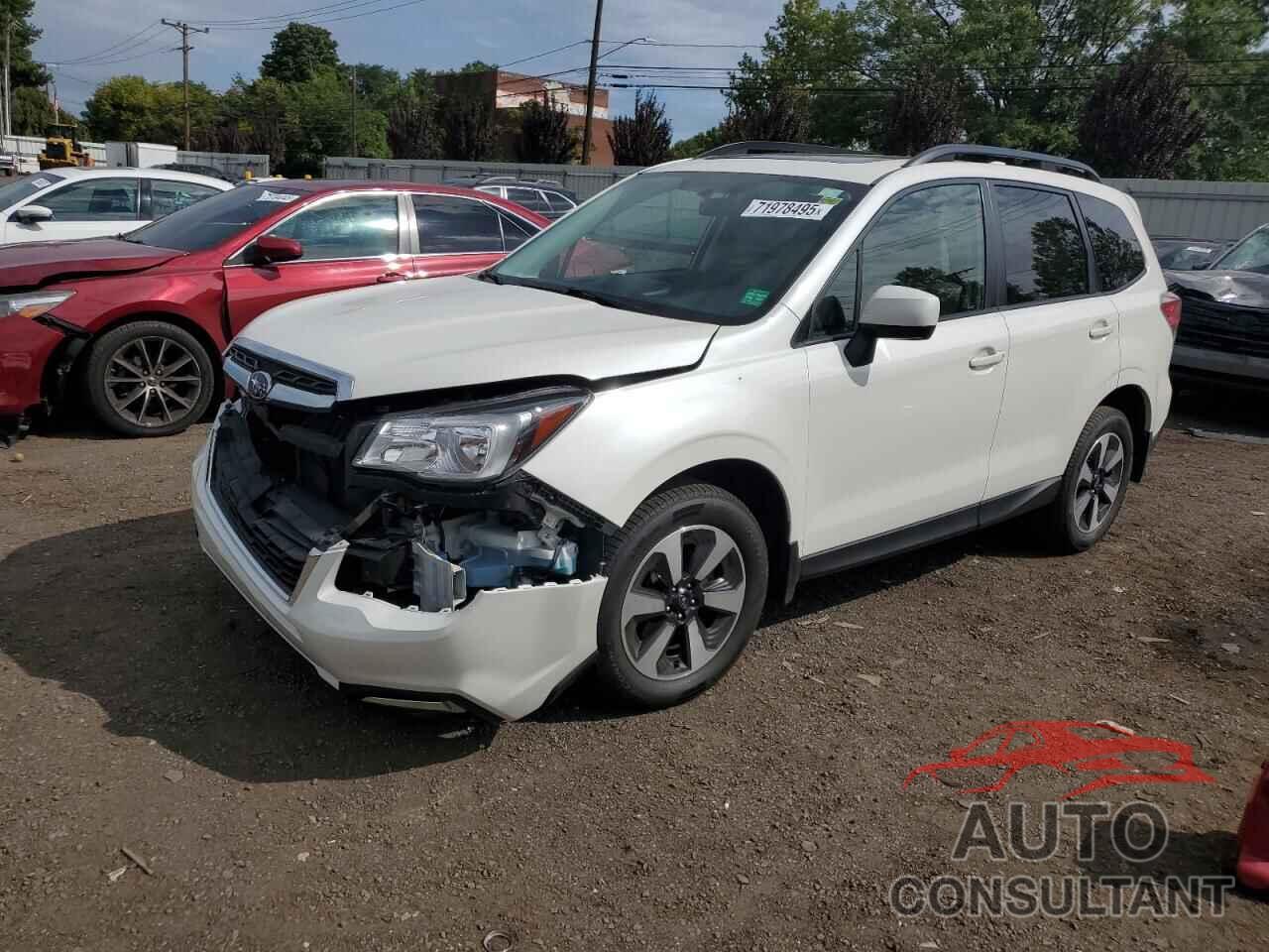 SUBARU FORESTER 2018 - JF2SJAEC8JH557502