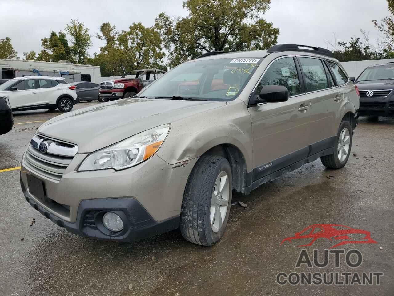 SUBARU OUTBACK 2014 - 4S4BRCAC5E3268004