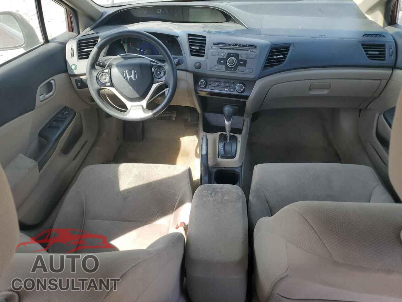 HONDA CIVIC 2012 - 19XFB2F55CE082872