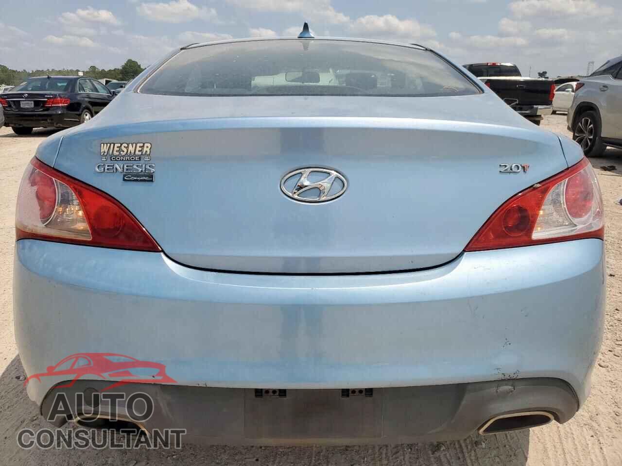 HYUNDAI GENESIS 2012 - KMHHT6KD0CU070314