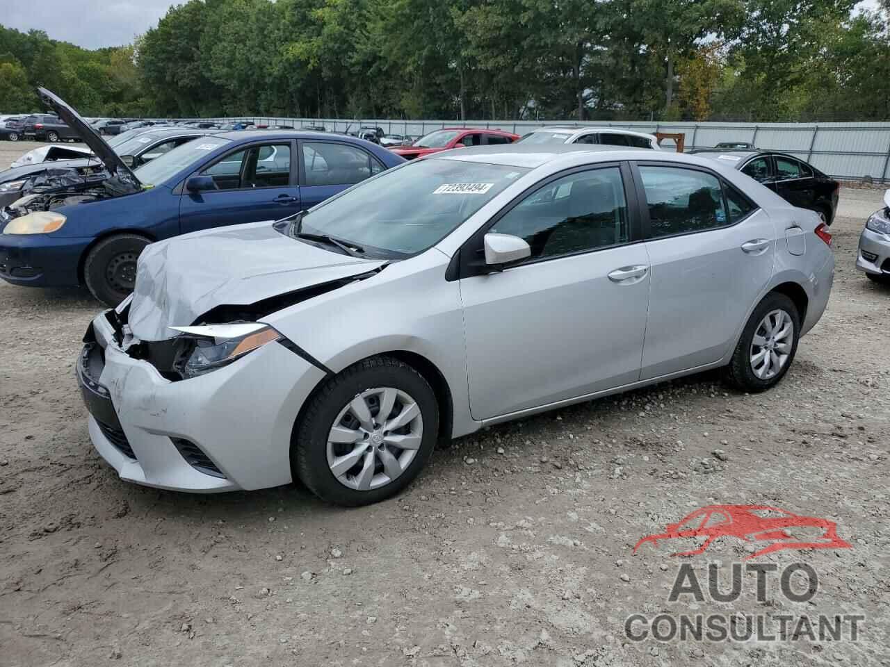 TOYOTA COROLLA 2016 - 2T1BURHE1GC661828