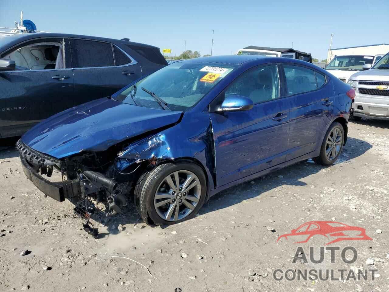 HYUNDAI ELANTRA 2018 - 5NPD84LF3JH245266