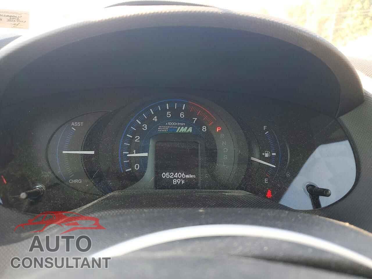 HONDA INSIGHT 2012 - JHMZE2H39CS000637