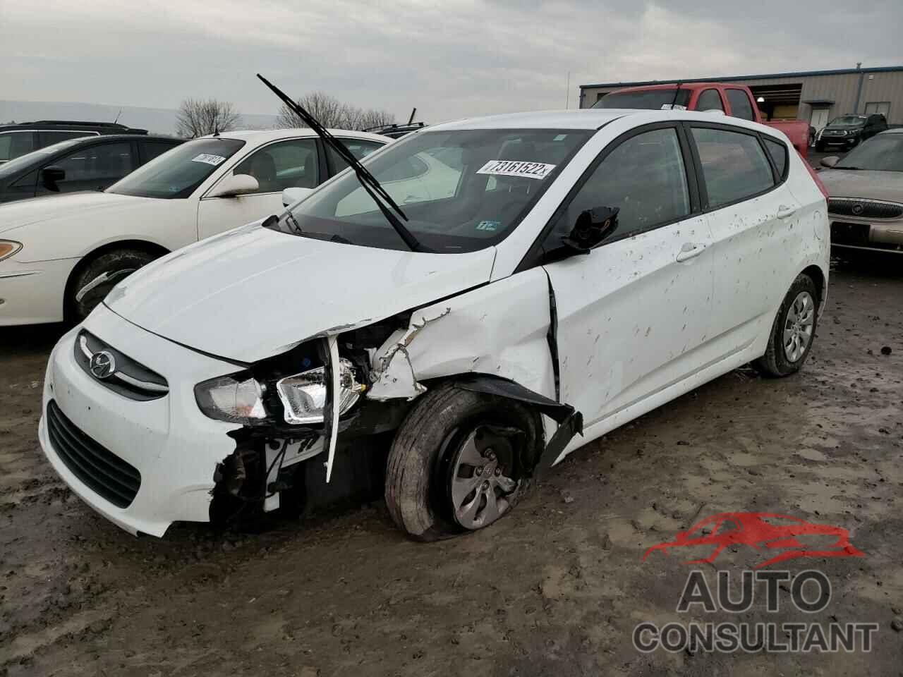 HYUNDAI ACCENT 2017 - KMHCT5AE1HU336719