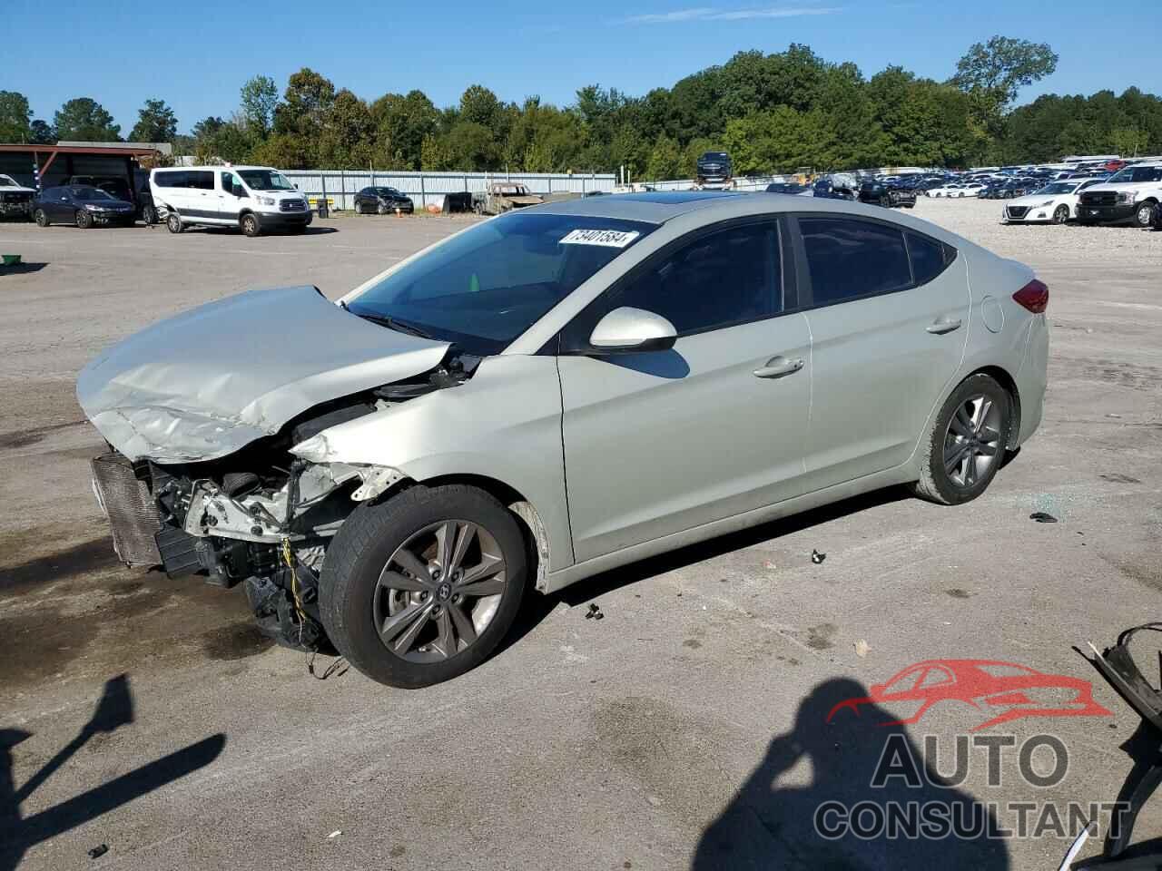 HYUNDAI ELANTRA 2017 - KMHD84LFXHU406465