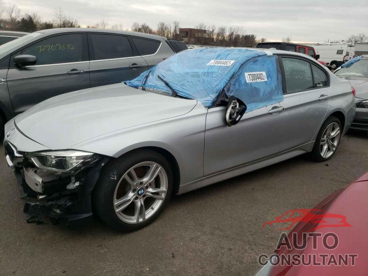 BMW 3 SERIES 2017 - WBA8B7G30HNU38115