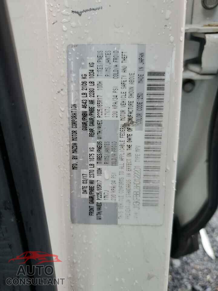 MAZDA CX-5 2017 - JM3KFBBL8H0122201