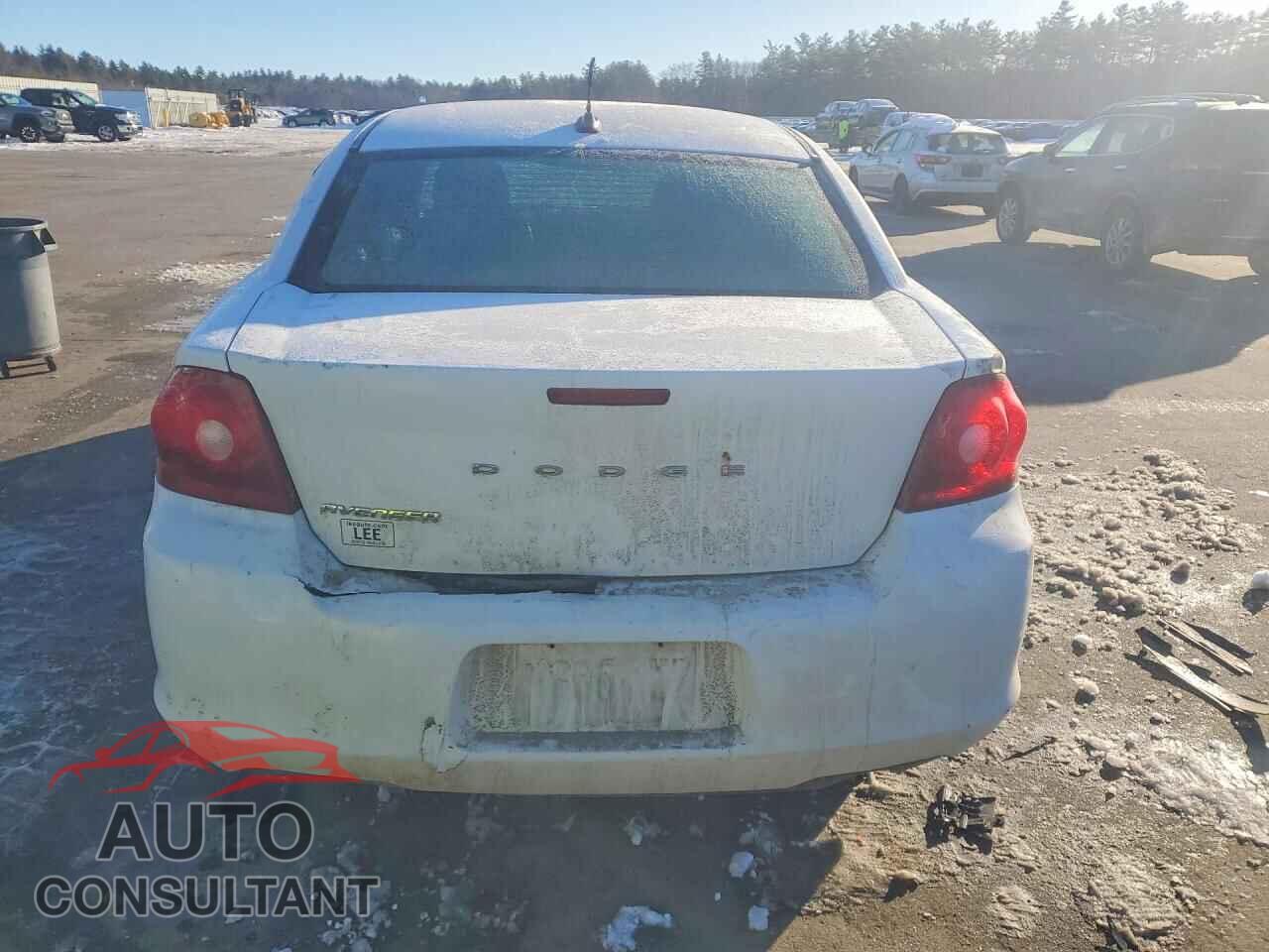 DODGE AVENGER 2011 - 1B3BD4FB9BN548650