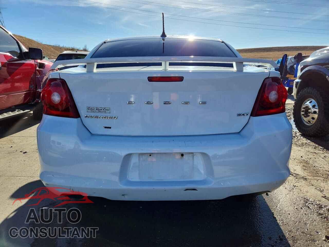 DODGE AVENGER 2013 - 1C3CDZCB6DN633876