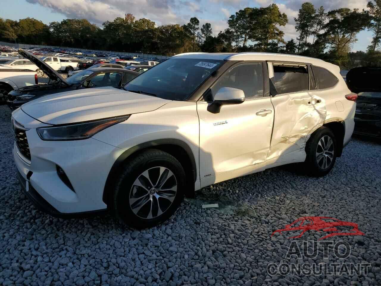 TOYOTA HIGHLANDER 2021 - 5TDGBRCH0MS527540