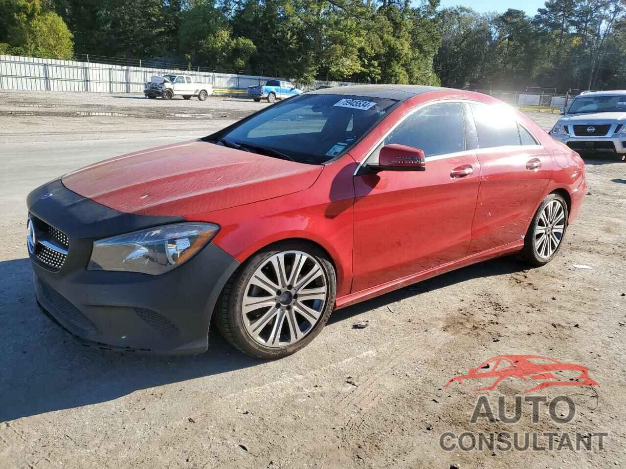 MERCEDES-BENZ CLA-CLASS 2018 - WDDSJ4GBXJN525548