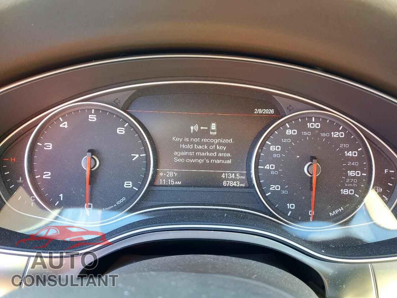 AUDI A6 2013 - WAUGFAFC0DN089031