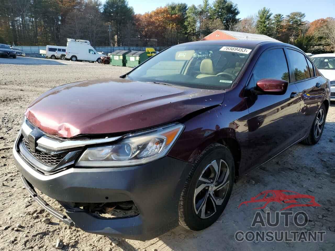 HONDA ACCORD 2016 - 1HGCR2F37GA230754