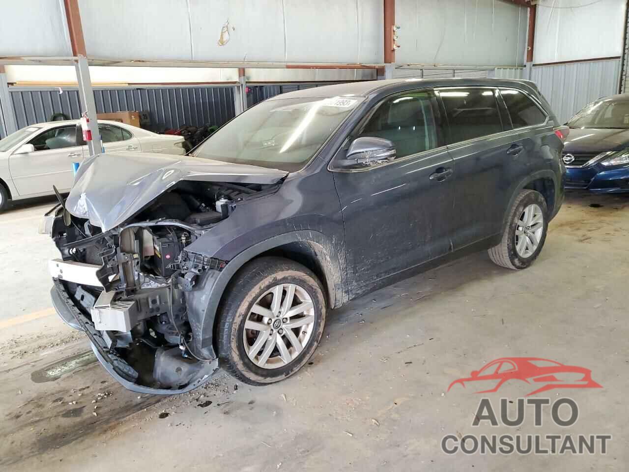 TOYOTA HIGHLANDER 2016 - 5TDZARFH6GS020590