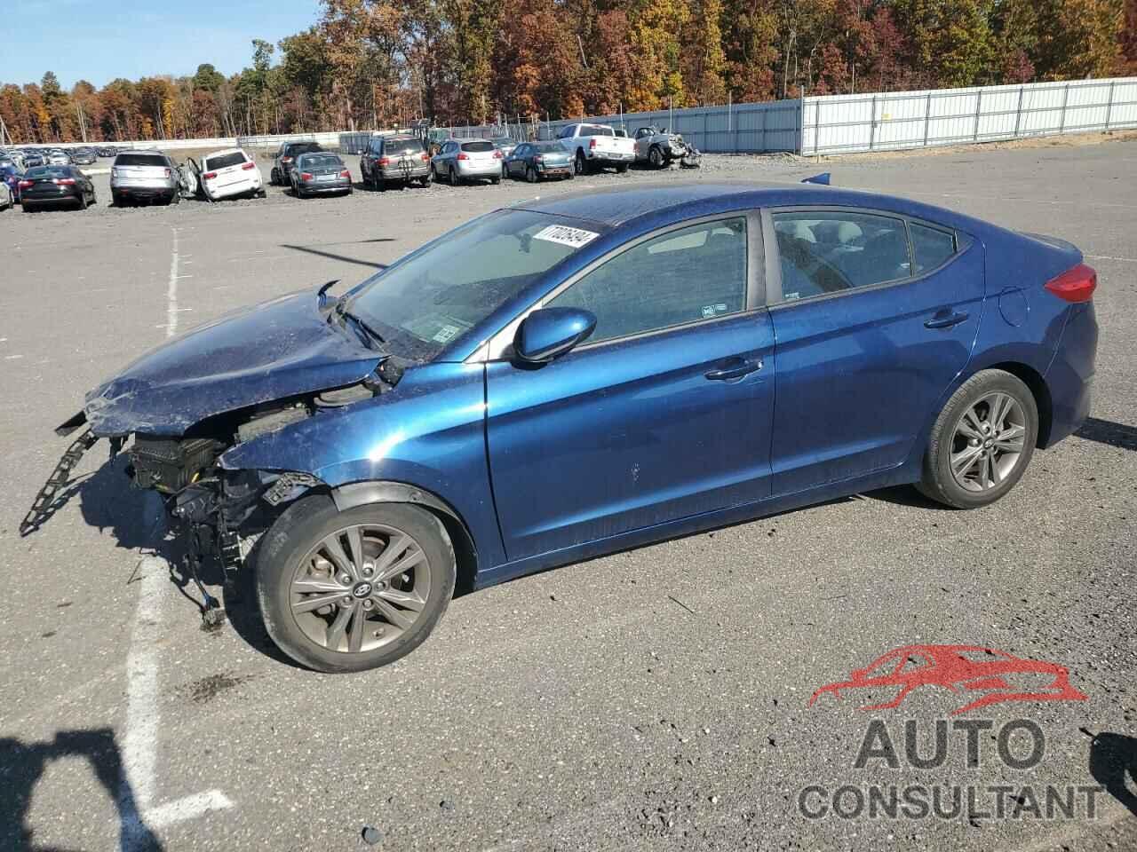 HYUNDAI ELANTRA 2018 - 5NPD84LF8JH272687