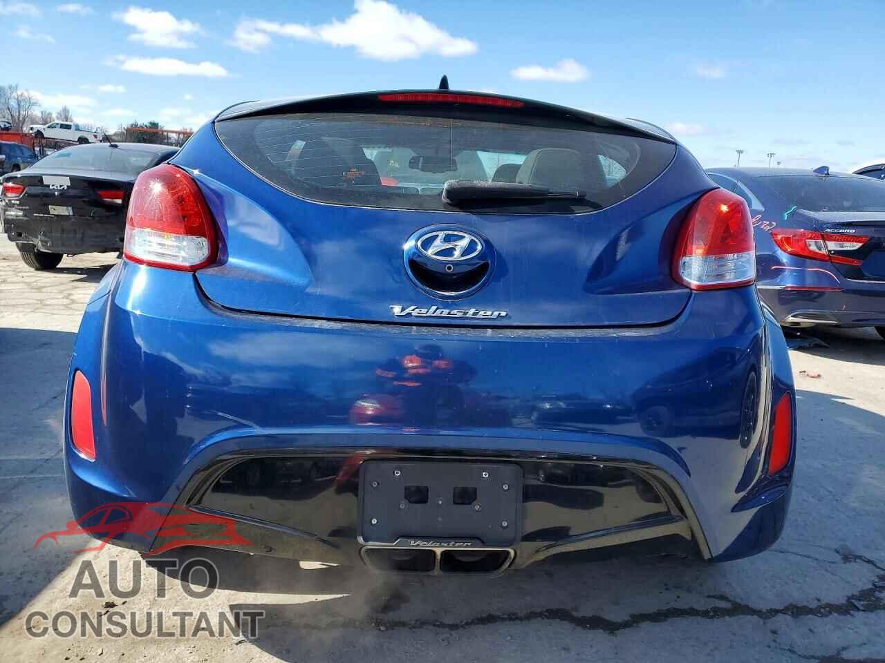 HYUNDAI VELOSTER 2017 - KMHTC6AD2HU320459