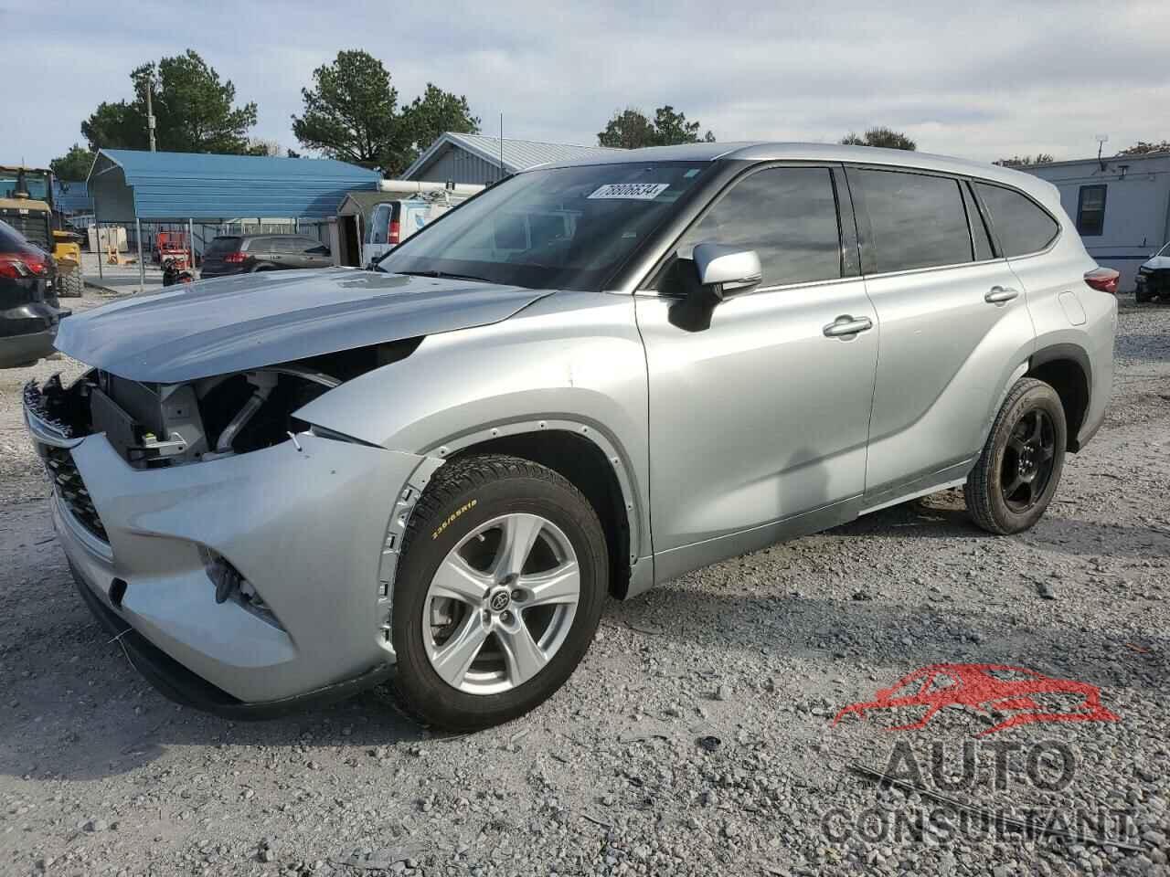 TOYOTA HIGHLANDER 2021 - 5TDZZRAH2MS528597