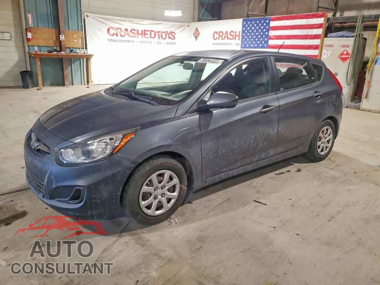HYUNDAI ACCENT 2013 - KMHCT5AE7DU076286