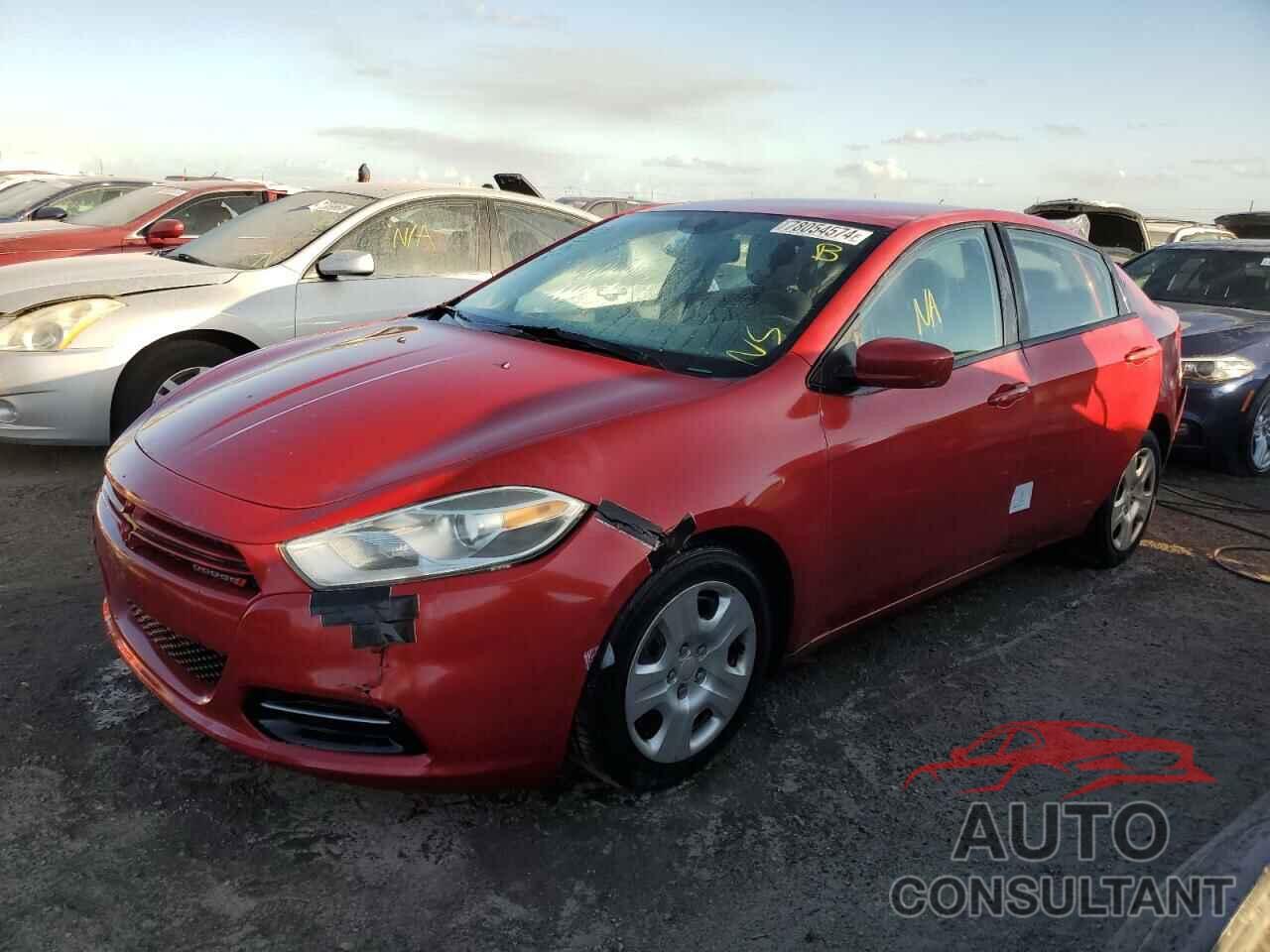 DODGE DART 2014 - 1C3CDFAA1ED753293