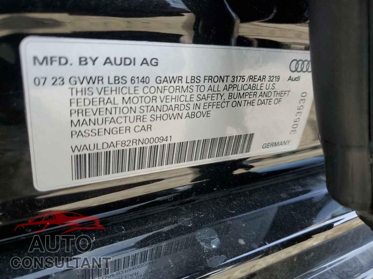 AUDI A8 2024 - WAULDAF82RN000941