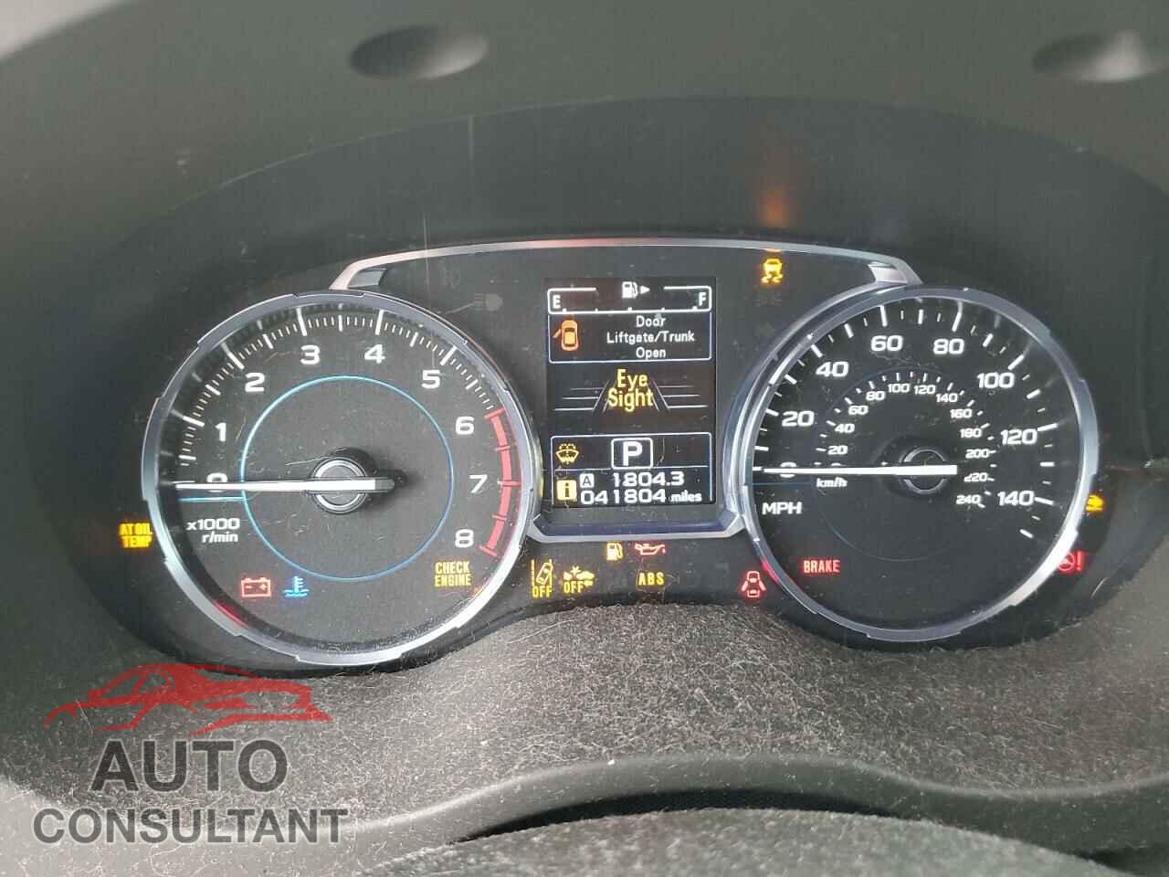 SUBARU FORESTER 2018 - JF2SJGWC2JH577133