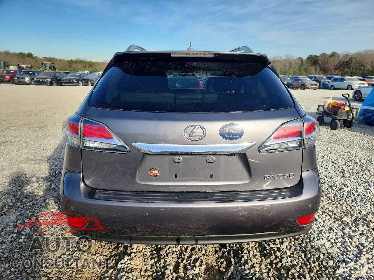 LEXUS RX 350 2013 - 2T2BK1BAXDC201216