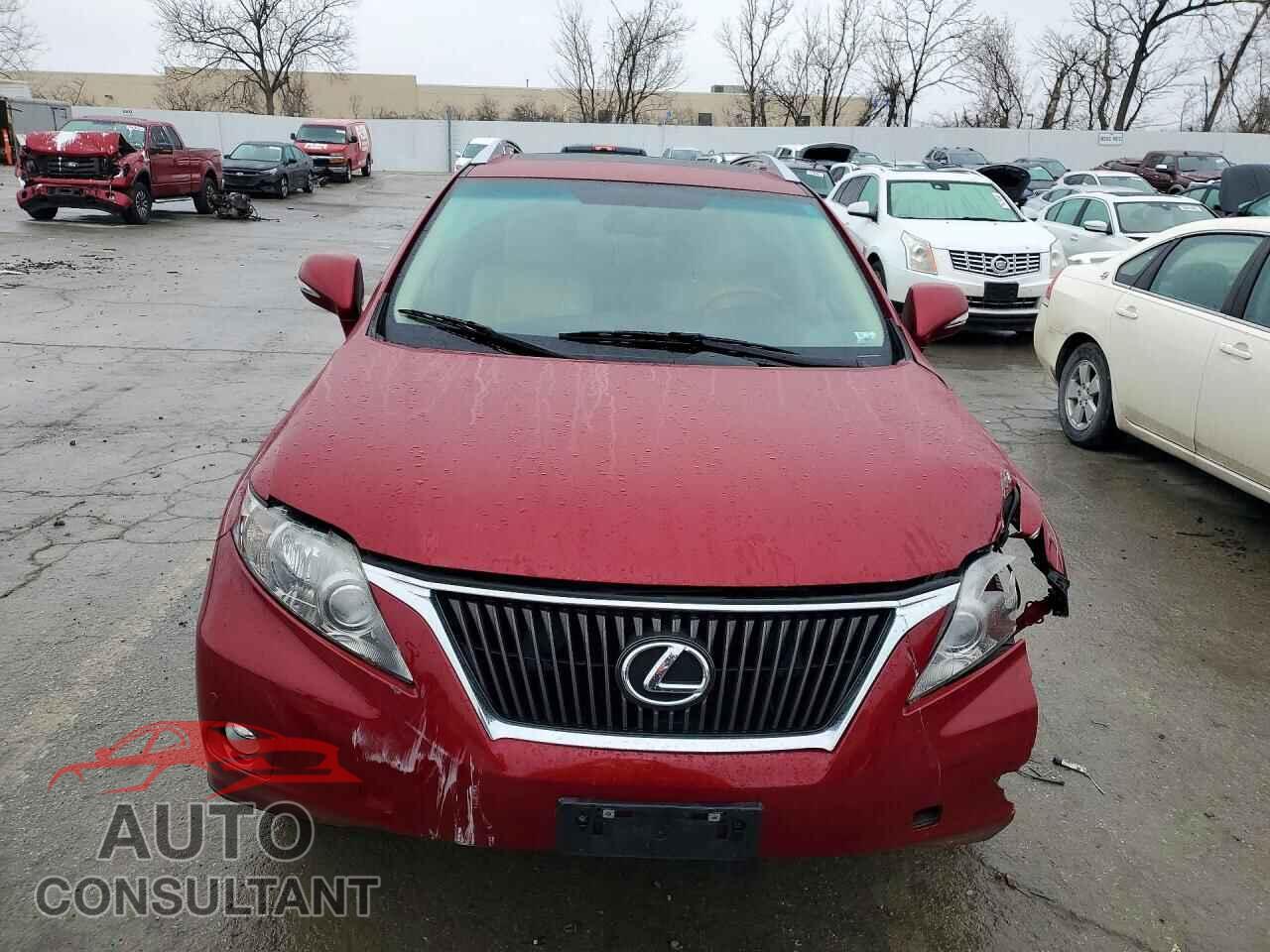 LEXUS RX 350 2011 - 2T2BK1BA8BC115156