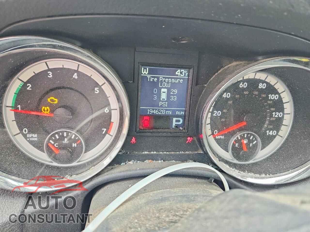 DODGE DURANGO 2012 - 1C4RDHDG5CC118534