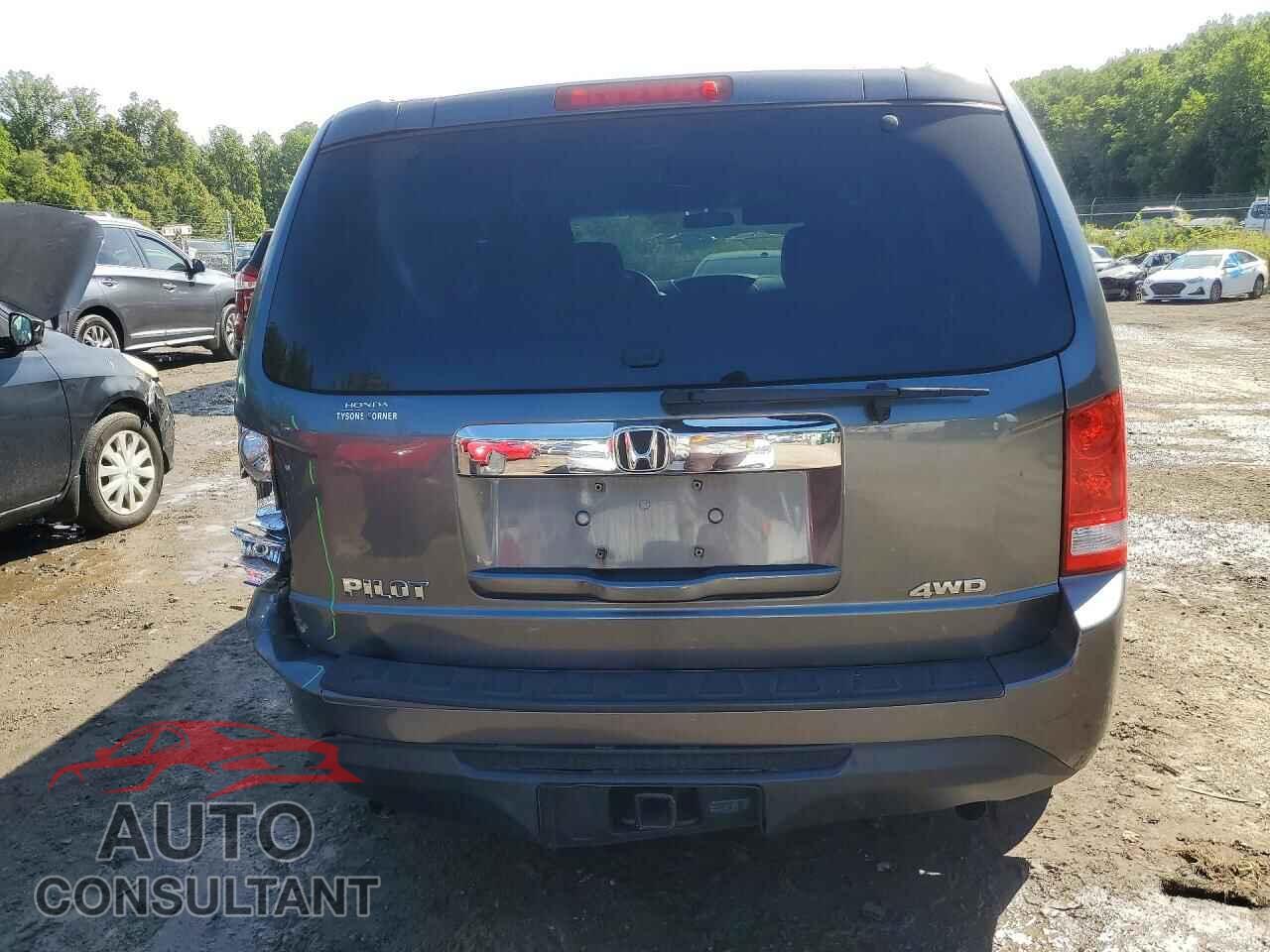HONDA PILOT 2012 - 5FNYF4H21CB021864