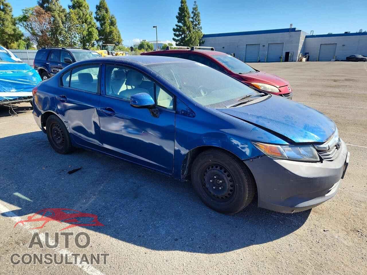HONDA CIVIC 2012 - 19XFB2F54CE344591
