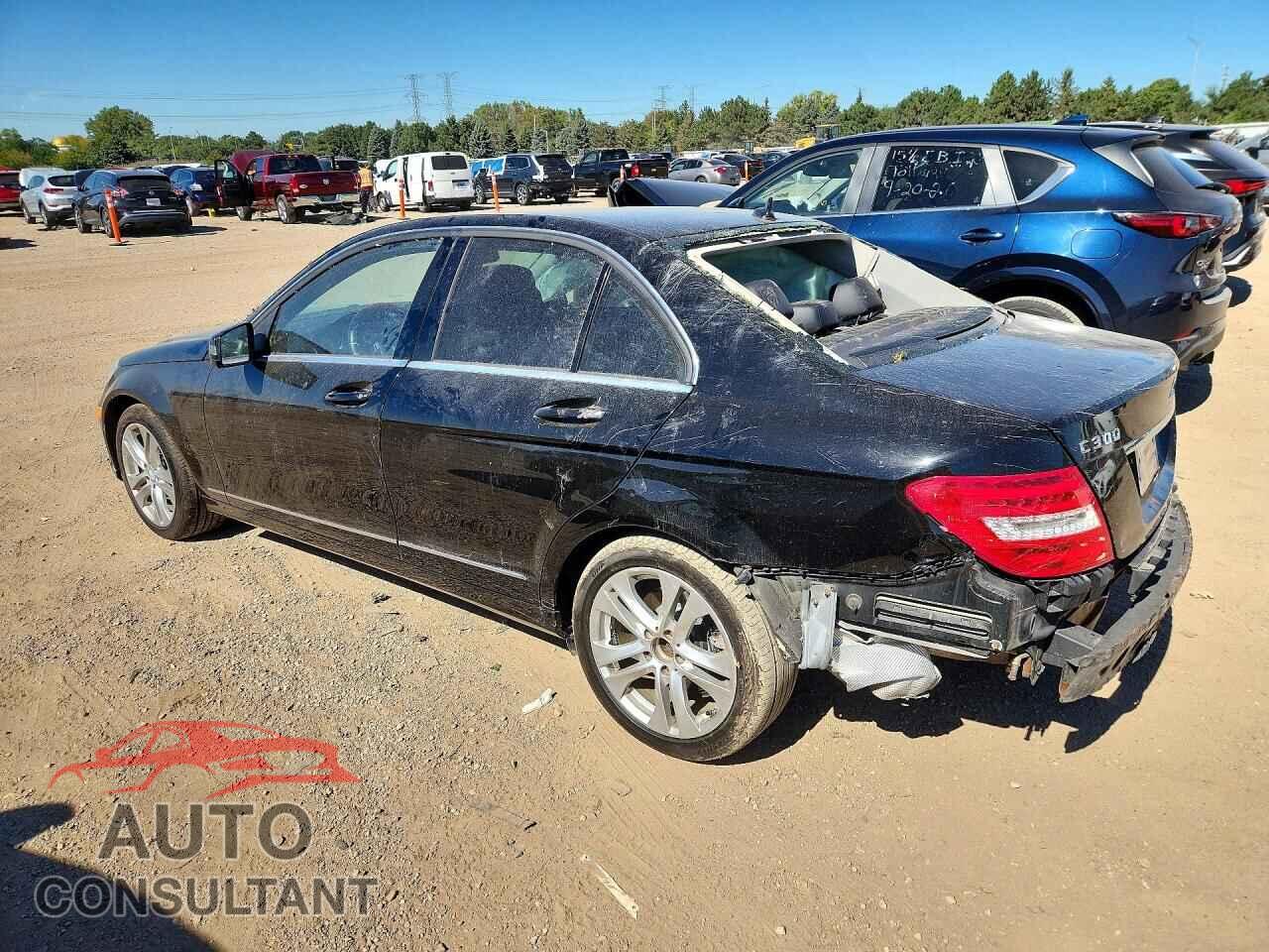 MERCEDES-BENZ C-CLASS 2012 - WDDGF8BB0CR229486