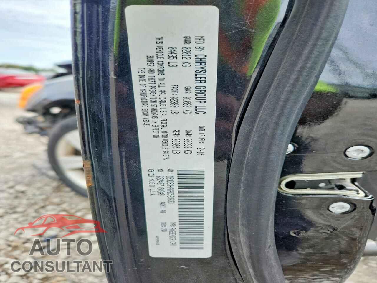 DODGE CALIBER 2010 - 1B3CB3HA6AD569033