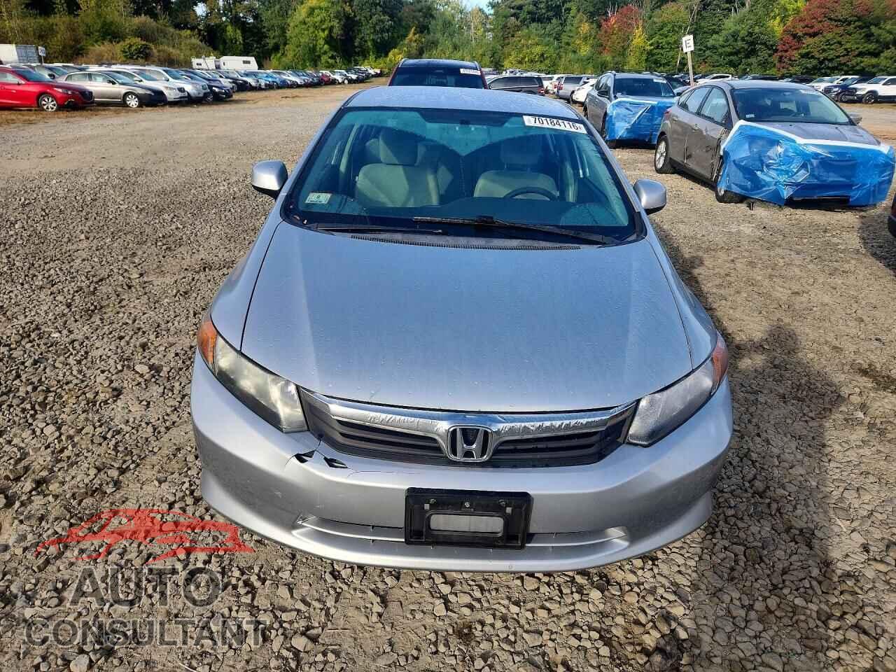 HONDA CIVIC 2012 - 2HGFB2F54CH597674