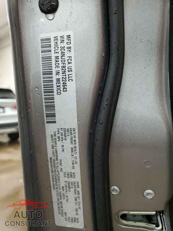 JEEP COMPASS 2022 - 3C4NJDFB2NT224643