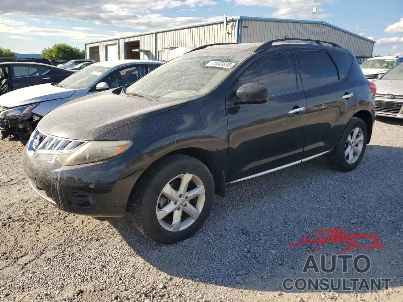 NISSAN MURANO 2009 - JN8AZ18W09W139438