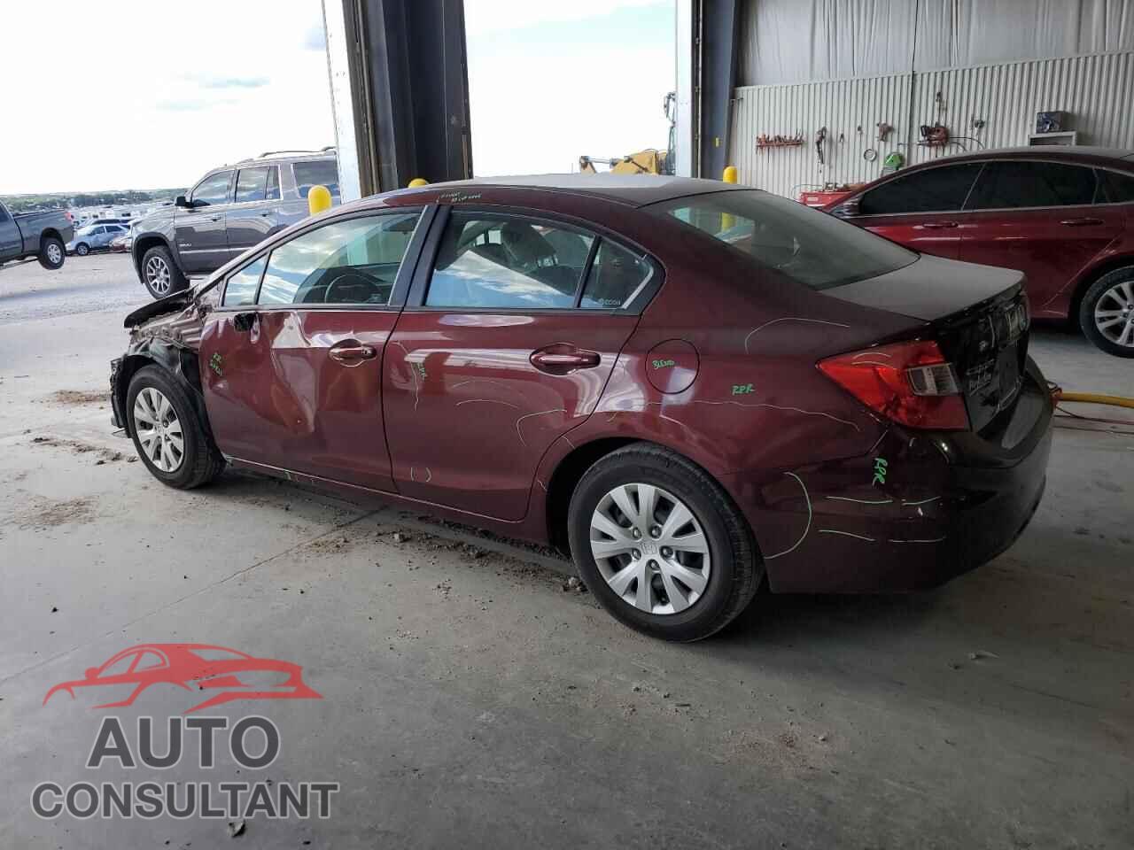 HONDA CIVIC 2012 - 2HGFB2F5XCH569829