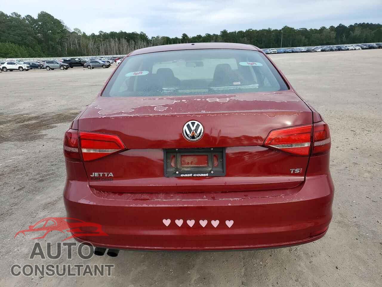 VOLKSWAGEN JETTA 2017 - 3VW2B7AJ3HM240247