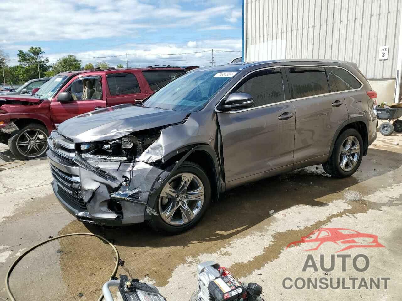 TOYOTA HIGHLANDER 2017 - 5TDDZRFH5HS484152